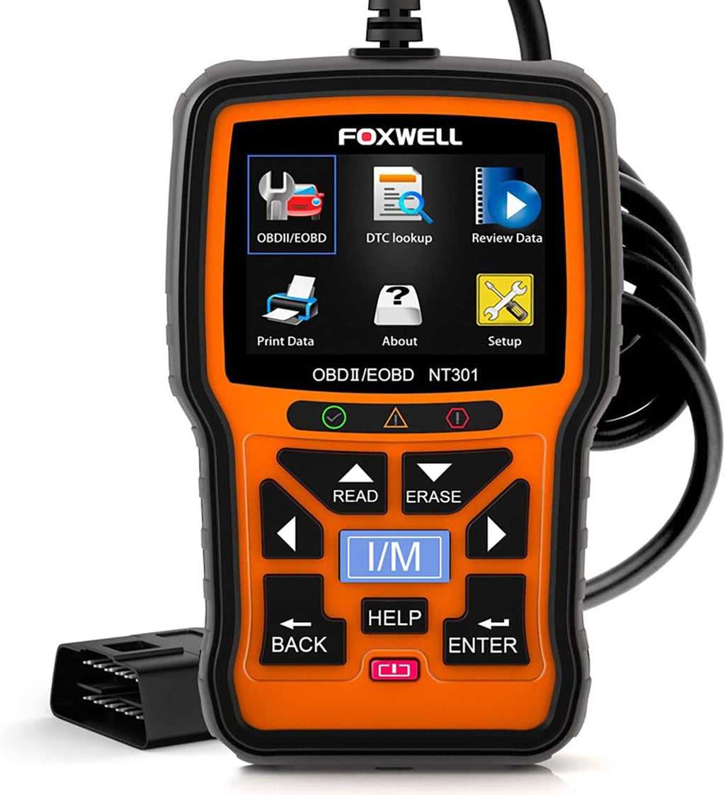 （Same style on Amazonï¼?FOXWELL NT301 OBD2 Scanner Live Data Professional Mechanic OBDII Diagnostic Code Reader Tool for Check Engine Light